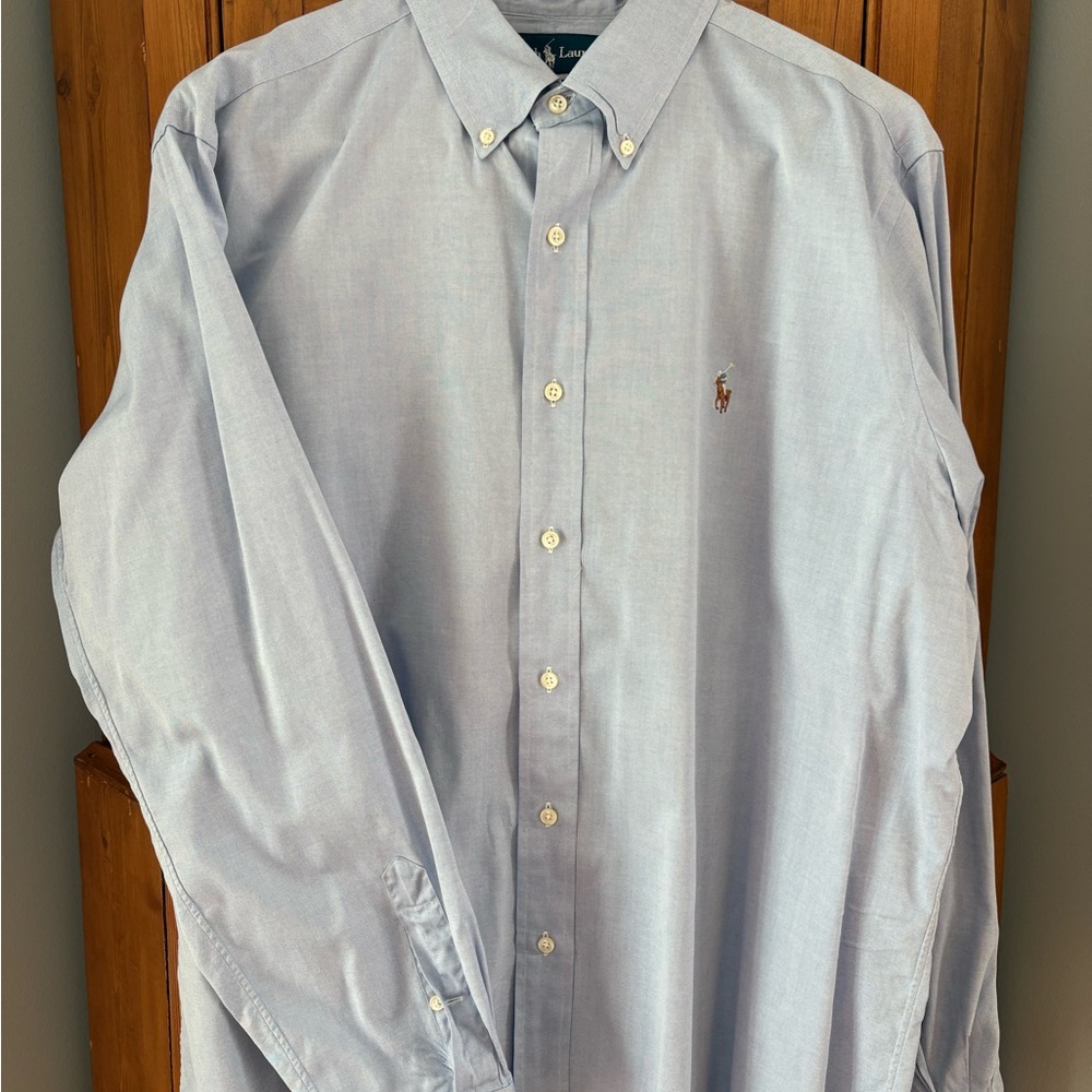 Ralph Lauren Blue Button Down